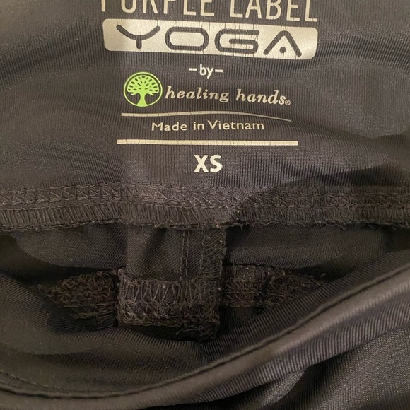 Purple Label Yoga by Healing Hands size XS STRETCH 6-pockets Jogger Cargo Scrubs - Picture 7 of 10